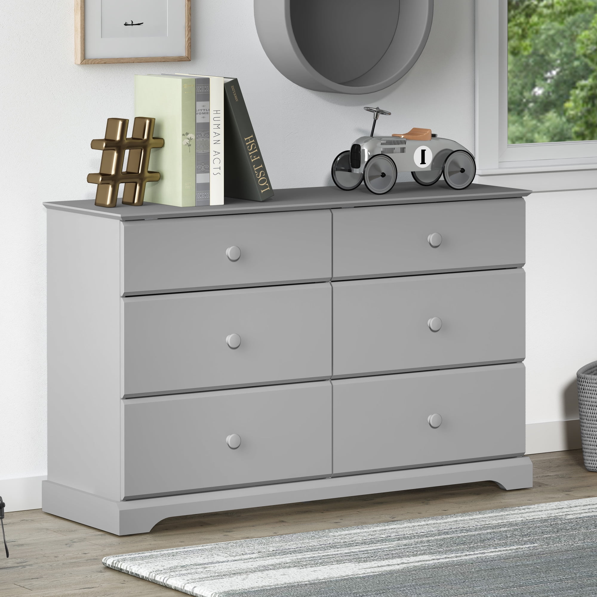 gray dresser for bedroom
